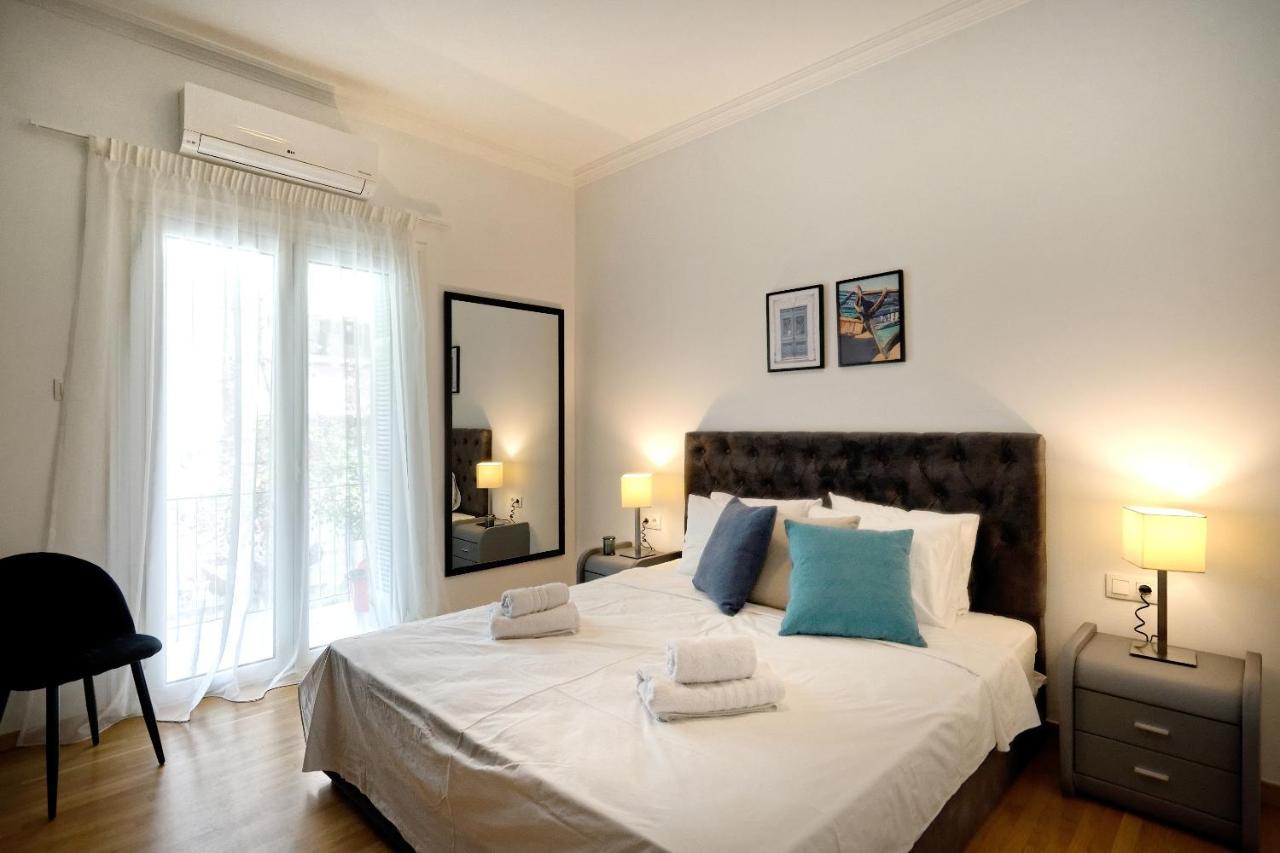 Elegant Big Apartment In Athens Center With Balcony Exterior photo