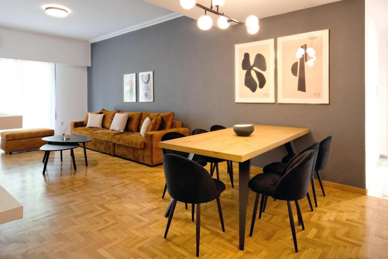 Elegant Big Apartment In Athens Center With Balcony Exterior photo